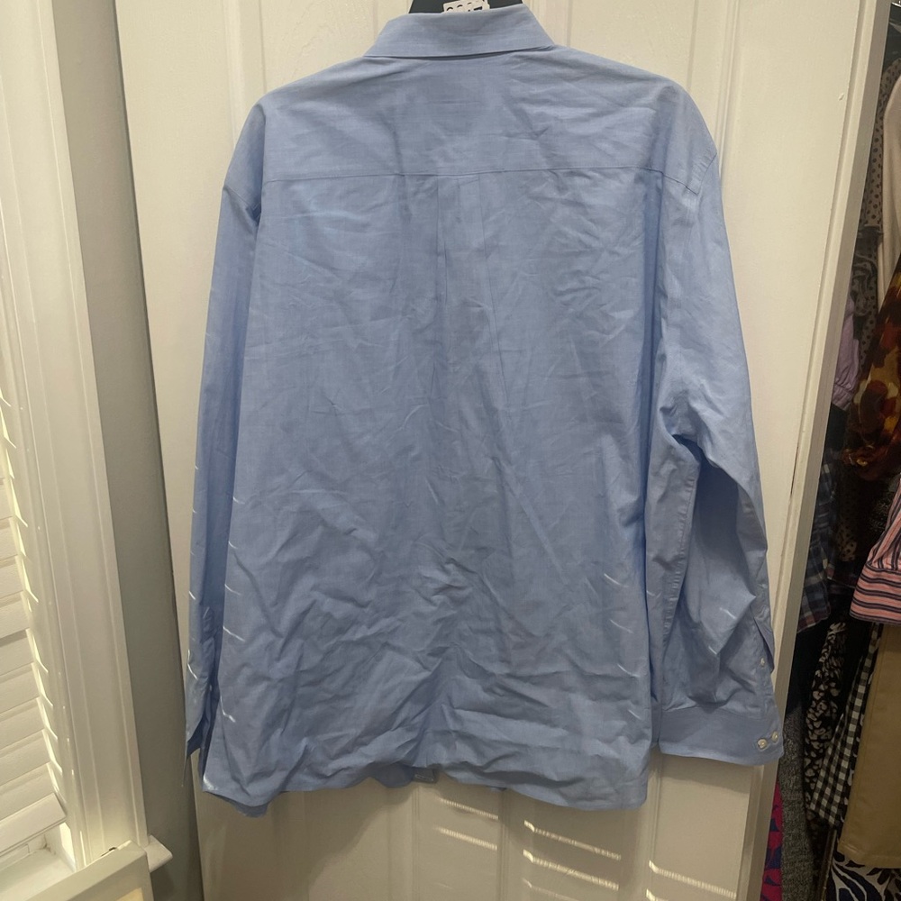 Croft & Barrow Men's Sky Blue Dress Shirt - Picture 9 of 14
